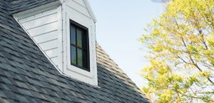 house with steep roof