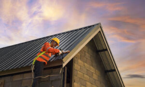 roofer at work