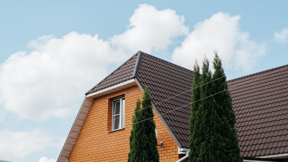 roof and blue sky